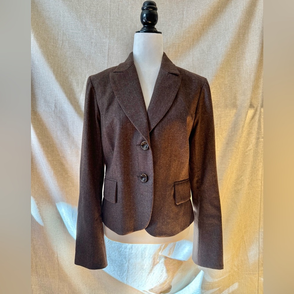 Vtg Holt Renfrew wool blazer